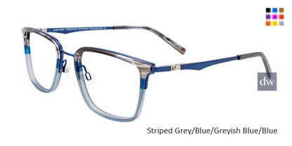 Striped Grey/Blue/Greyish Blue/Blue