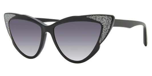 Black Vera Wang Caroline Sunglasses.