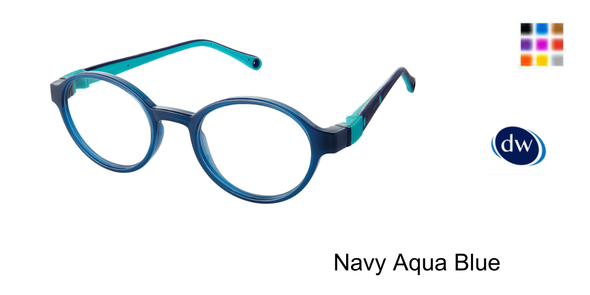 Navy Aqua Blue