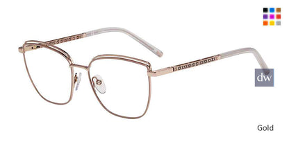 Gold Escada VESD24 Eyeglasses