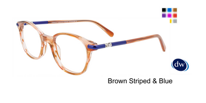 Brown Striped Blue