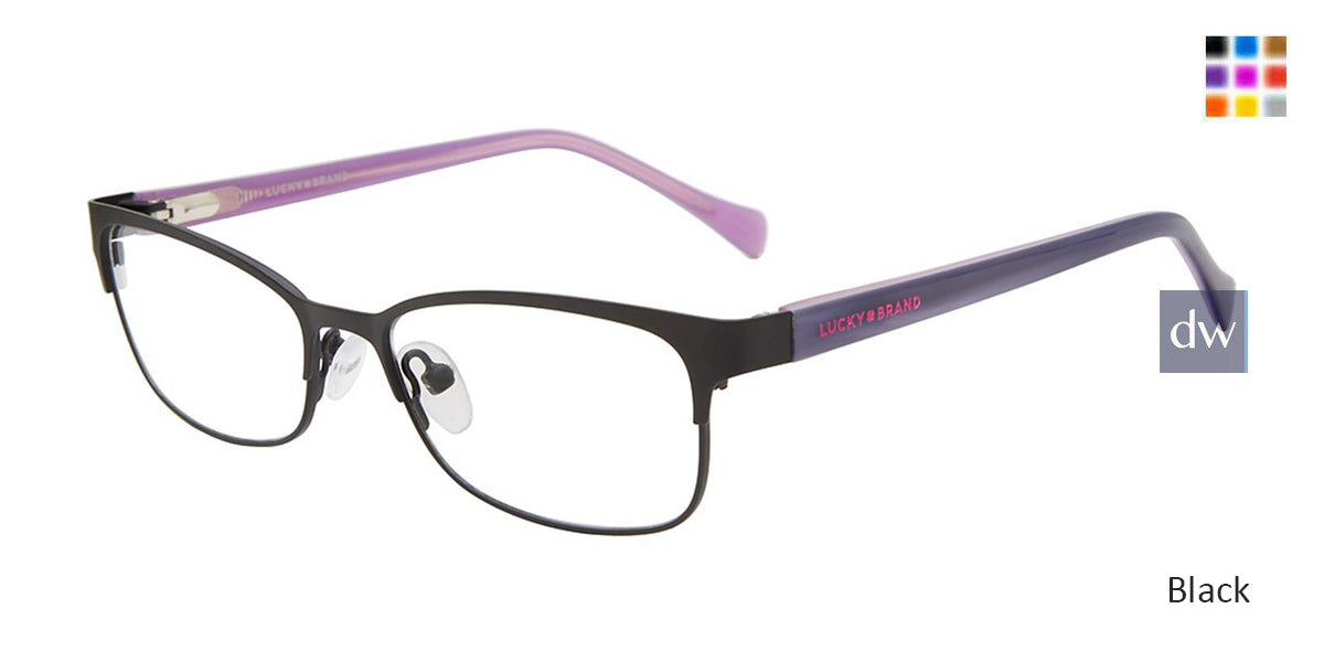Black Lucky Kid VLBD728 Eyeglasses