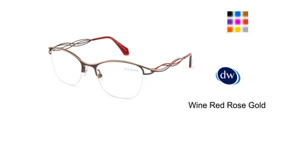 Wine Red Rose Gold