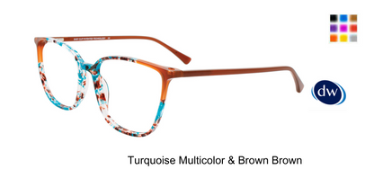 Turquoise Multicolor Brown Brown