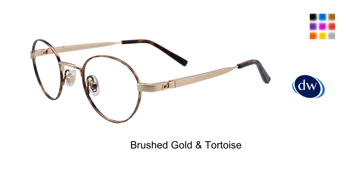 Brushed Gold Tortoise