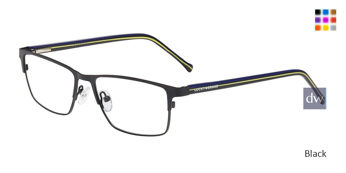 Black Lucky Brand VLBD316 Eyeglasses