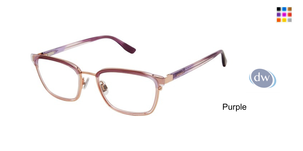 SUPERDRY SDOW010T Eyeglasses Purple