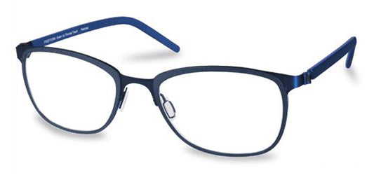 Dark Blue Matte Free Form FFA973 Eyeglasses