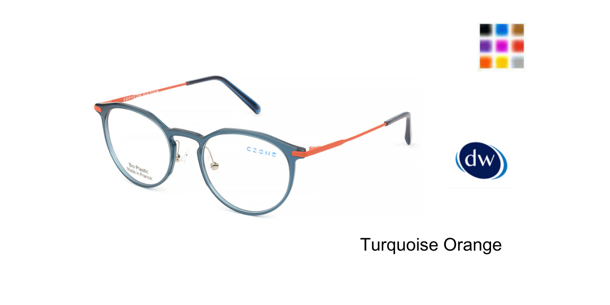 Turquoise Orange