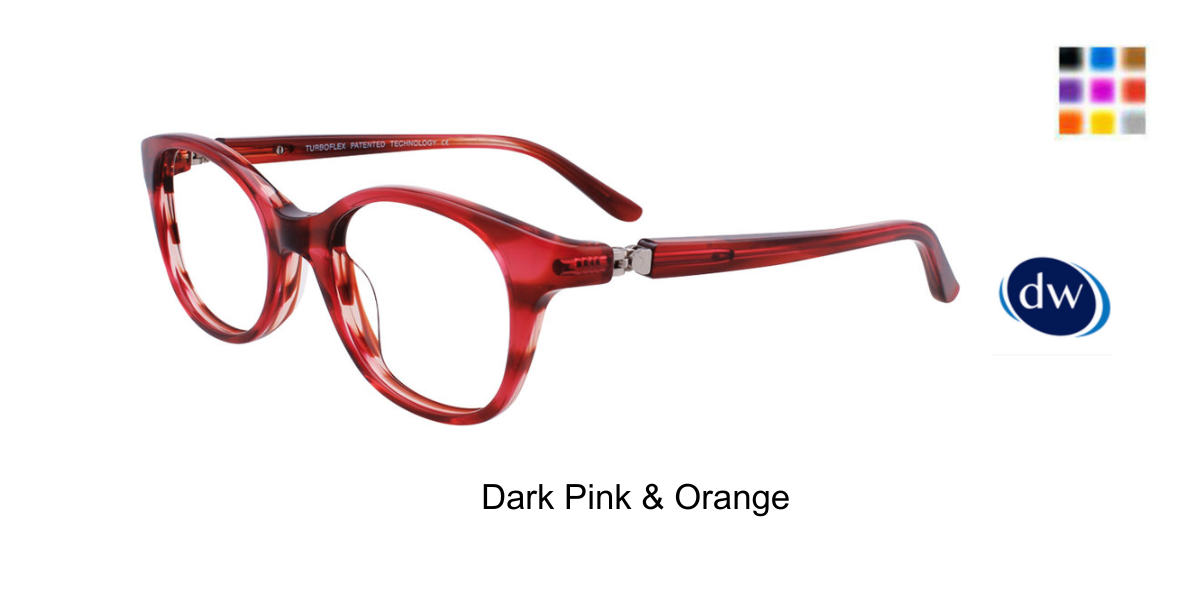 Dark Pink  Orange