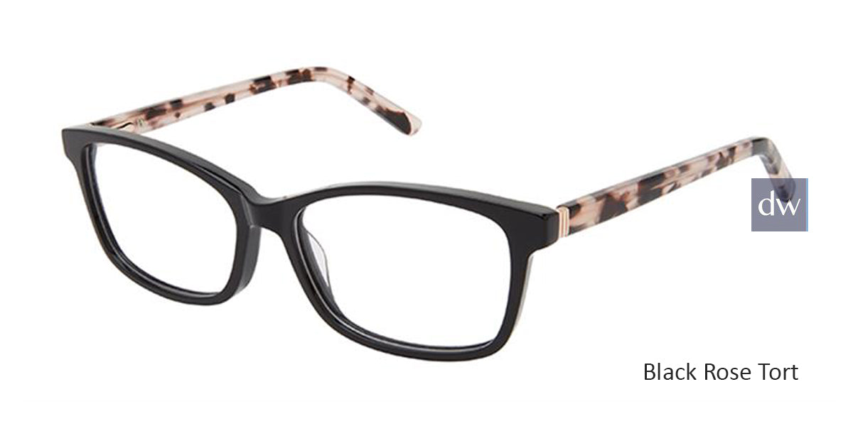 Black Rose Tort Superflex SF-590 Eyeglasses