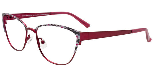 Satin Red Black White Pink
