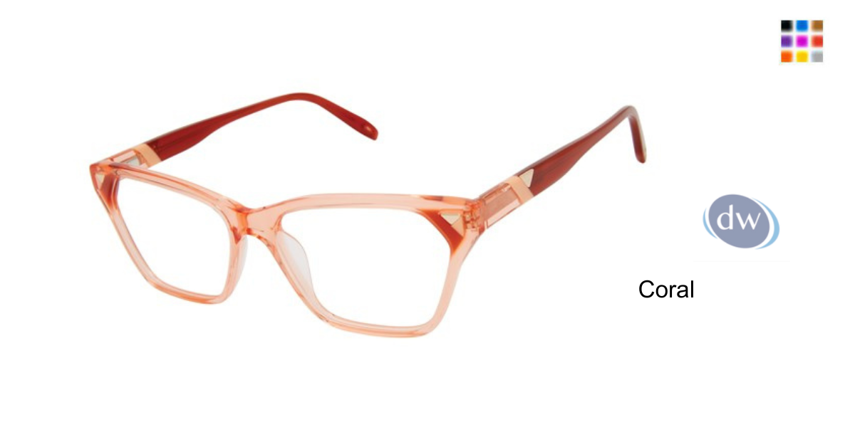Coral               VICTOR GLEMAUD X TURA VGO008 Eyeglasses