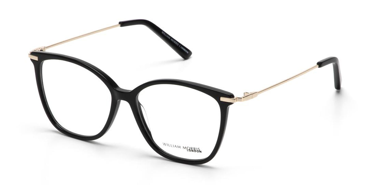 Black/Gold William Morris London WM50185 Eyeglasses.