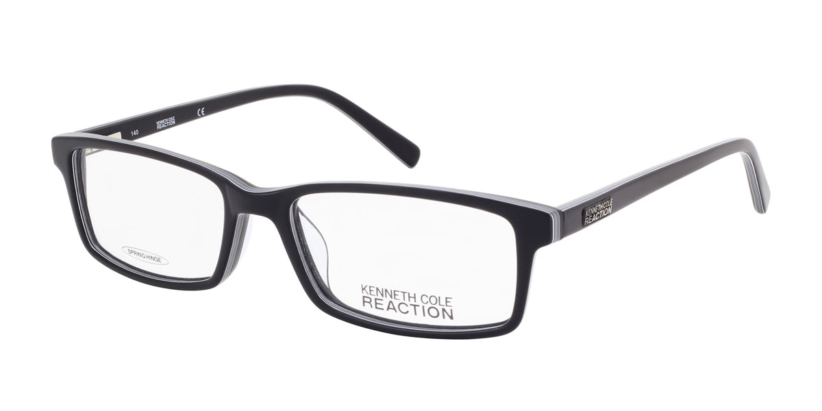 Black/White Kenneth Cole Reaction KC0749 Eyeglasses.