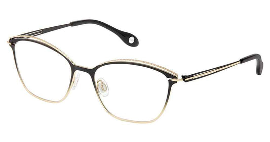 M200-BLACK-GOLD Fysh F-3696 Eyeglasses