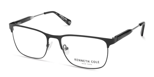 Matte Black Kenneth Cole New York KC0312 Eyeglasses.