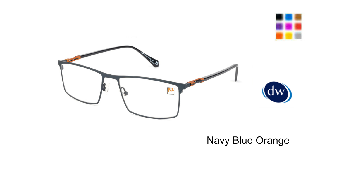 Navy Blue Orange