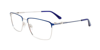 Satin Blue & Silver Clip & Twist CT269 Eyeglasses.