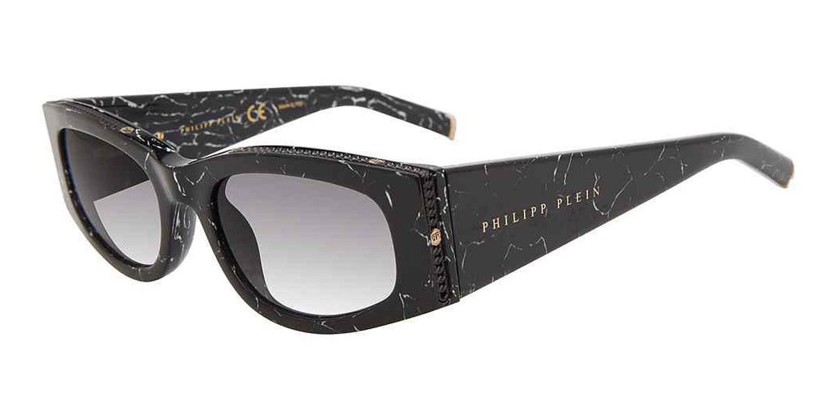 Black Philipp Plein SPP025S Sunglasses.