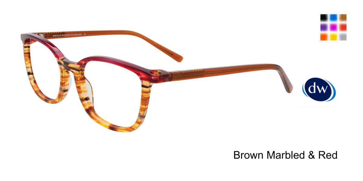 Brown Marbled Red
