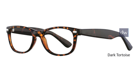 Dark Tortoise Vivid Soho 1008 Eyeglasses.