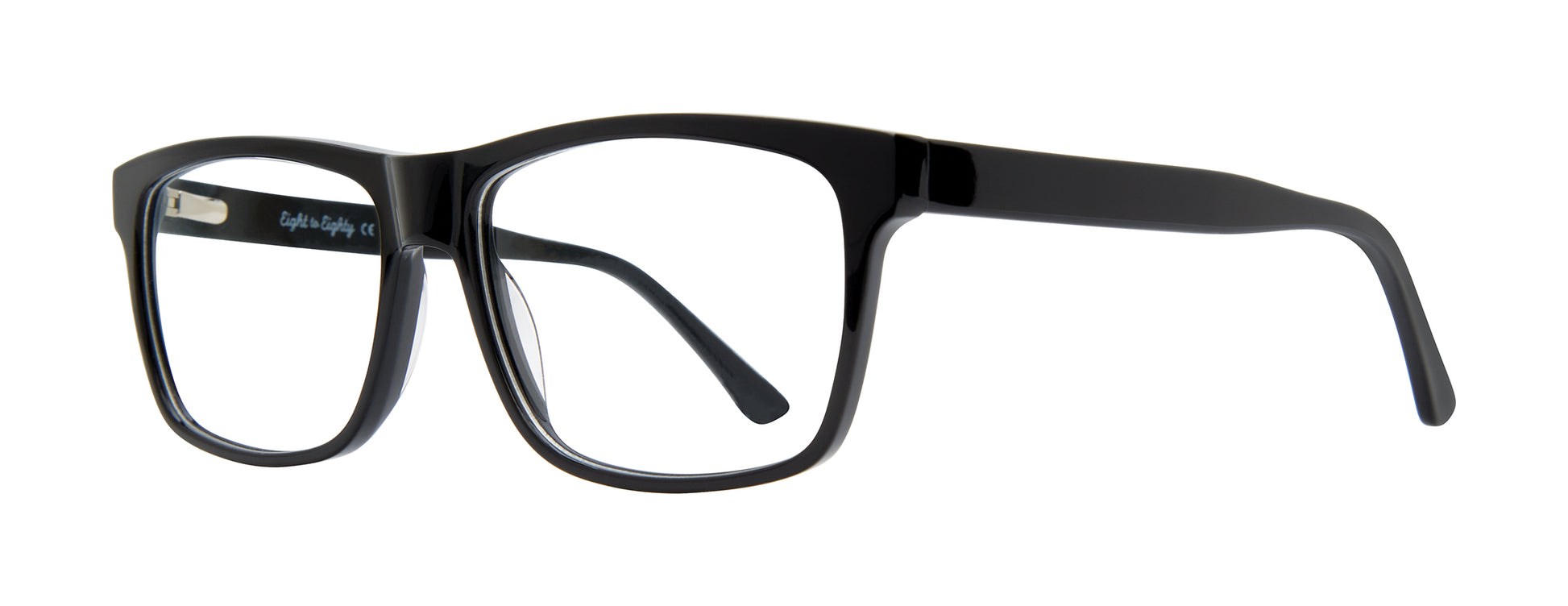 Black Eight to Eighty Maverick Eyeglasses