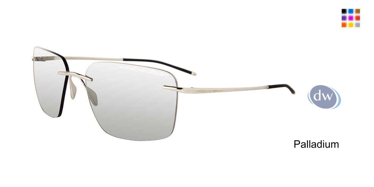 PORSCHE DESIGN P8923 Sunglasses Palladium