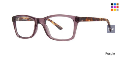 Purple Gallery Vicki Eyeglasses.