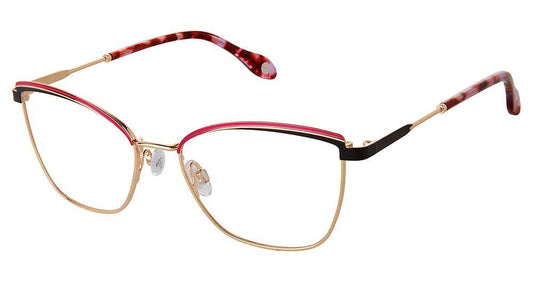 S200-BLACK-MAGENTA Fysh F-3697 Eyeglasses