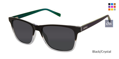 Black/Crystal Buffalo BMS009 Sunglasses