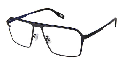 EVATIK E-9253 Eyeglasses Black Blue