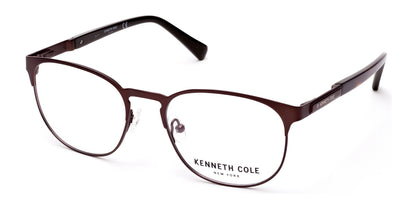 Matte Dark Brown Kenneth Cole New York KC0267 Eyeglasses.
