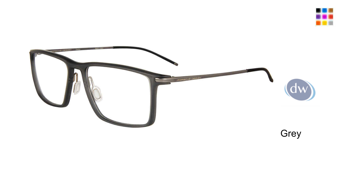 PORSCHE DESIGN P8363 Eyeglasses Grey
