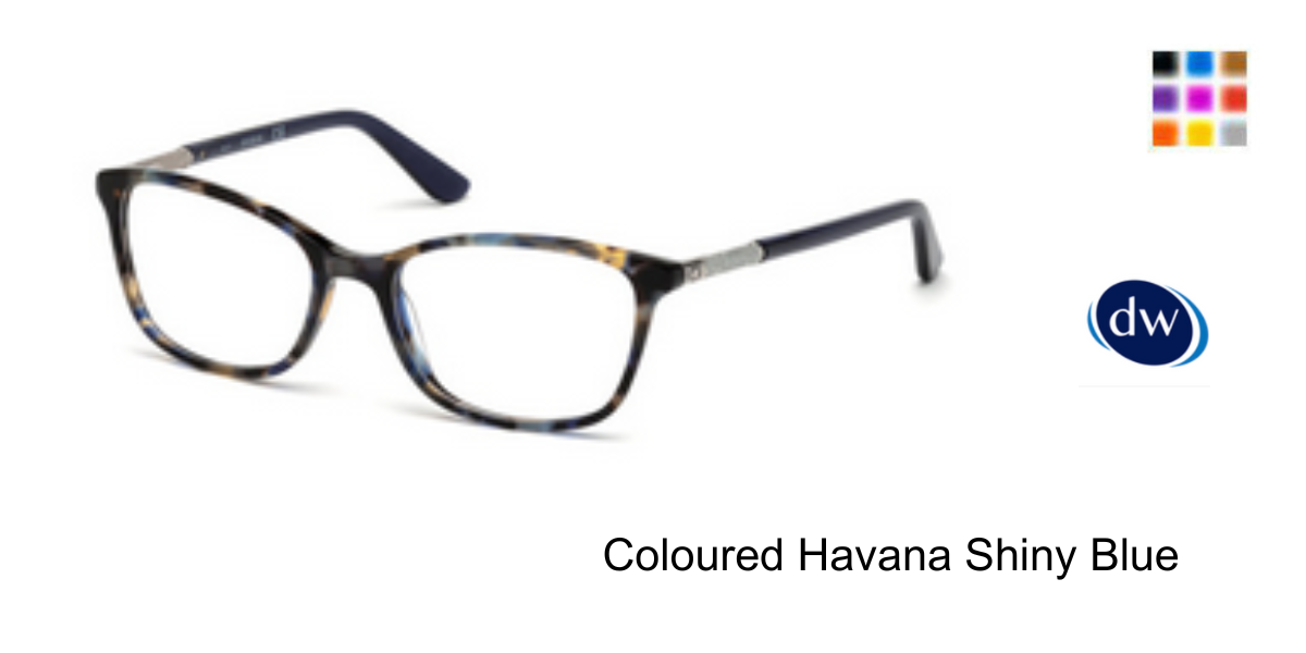 Coloured Havana Shiny Blue