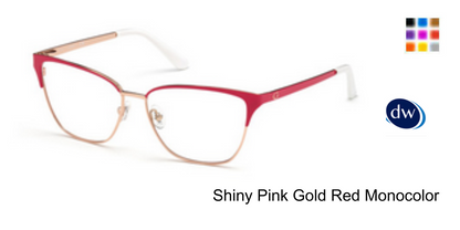 Shiny Pink Gold Red Monocolor