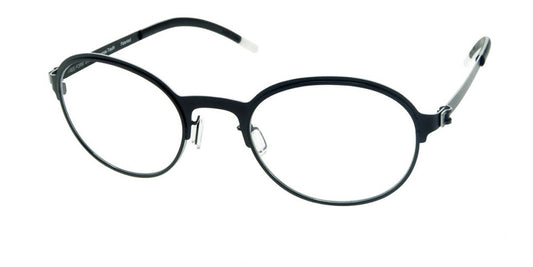 Matte Black Free-Form FFA925 Eyeglasses