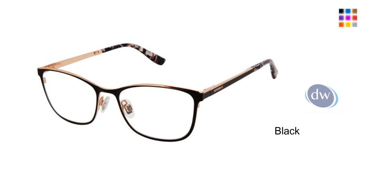 SUPERDRY SDOW504T Eyeglasses Black