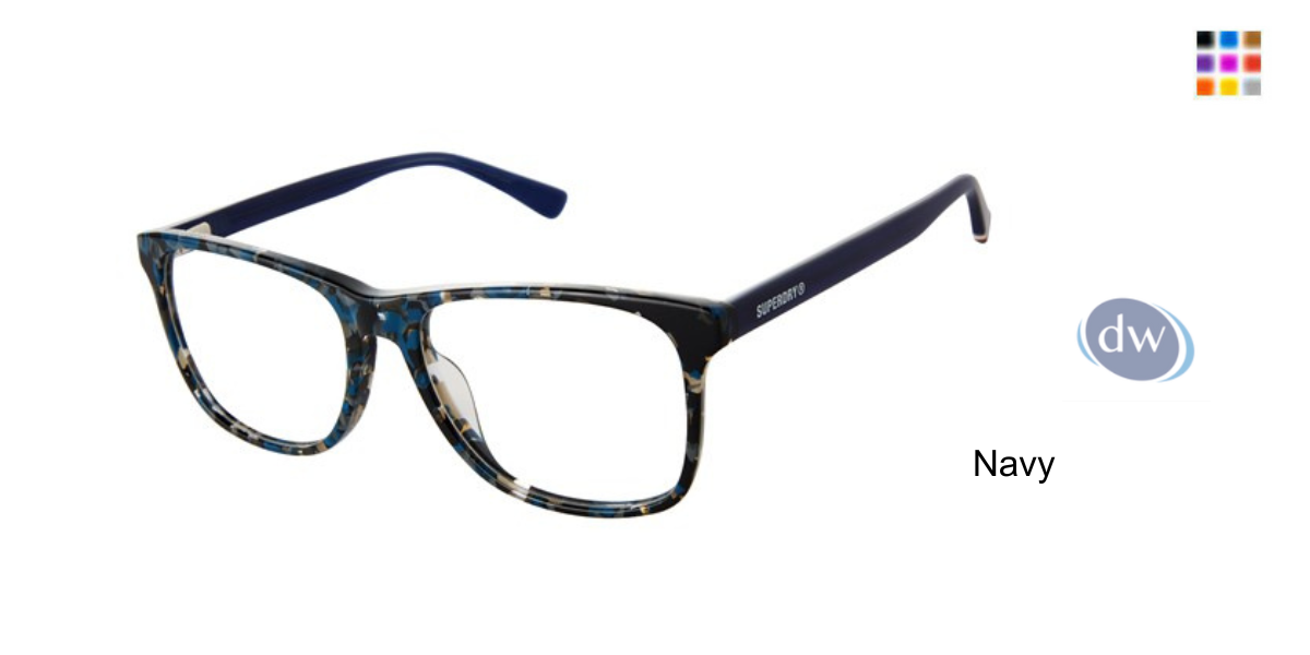 SUPERDRY SDOM004T Eyeglasses Navy