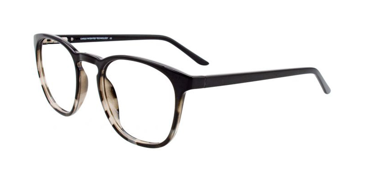 Black/Black Marbled Cargo C5051 Eyeglasses.
