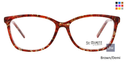 Brown/Demi ST. Moritz RUBY Eyeglasses