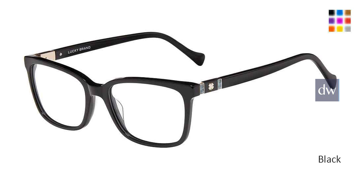 Black Lucky Brand VLBD240 Eyeglasses