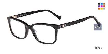 Black Lucky Brand VLBD240 Eyeglasses