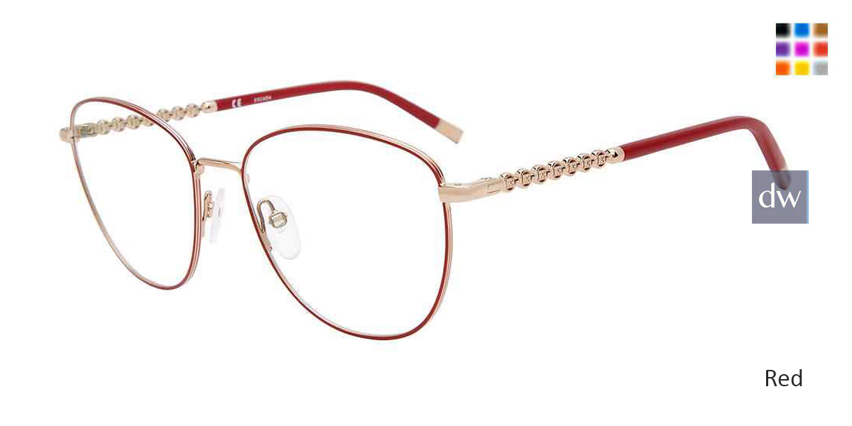 Red Escada VESC61 Eyeglasses