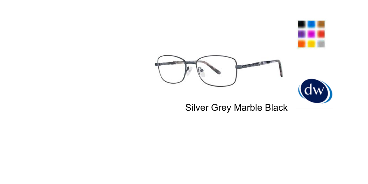 Silver Grey Marble Black