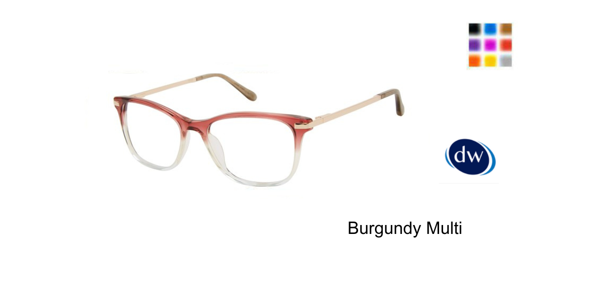 Burgundy Multi
