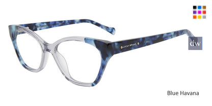 Blue Havana Lucky Brand VLBD237 Eyeglasses