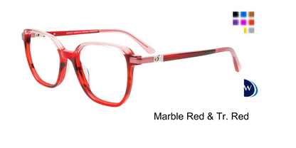 Marble Red Tr. Red