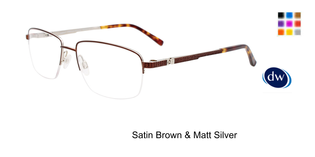 Satin Brown Matt Silver