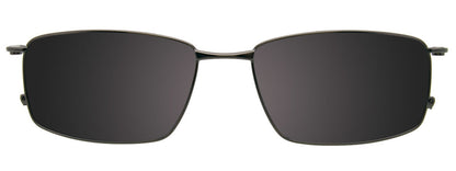 Satin Grey Clip On